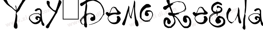 Yay_Demo Regular字体转换